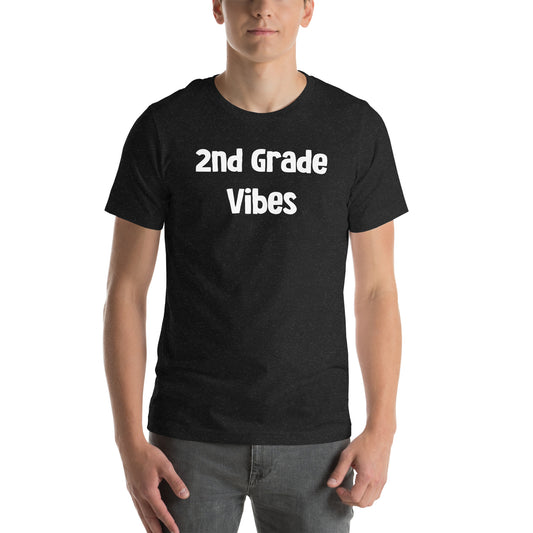 Adult 2nd Grade Vibes T Shirt