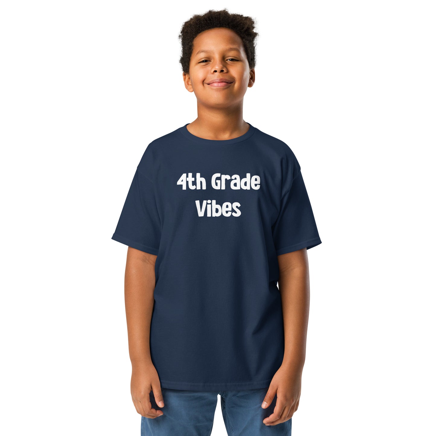 Kids 4th Grade Vibes T Shirt