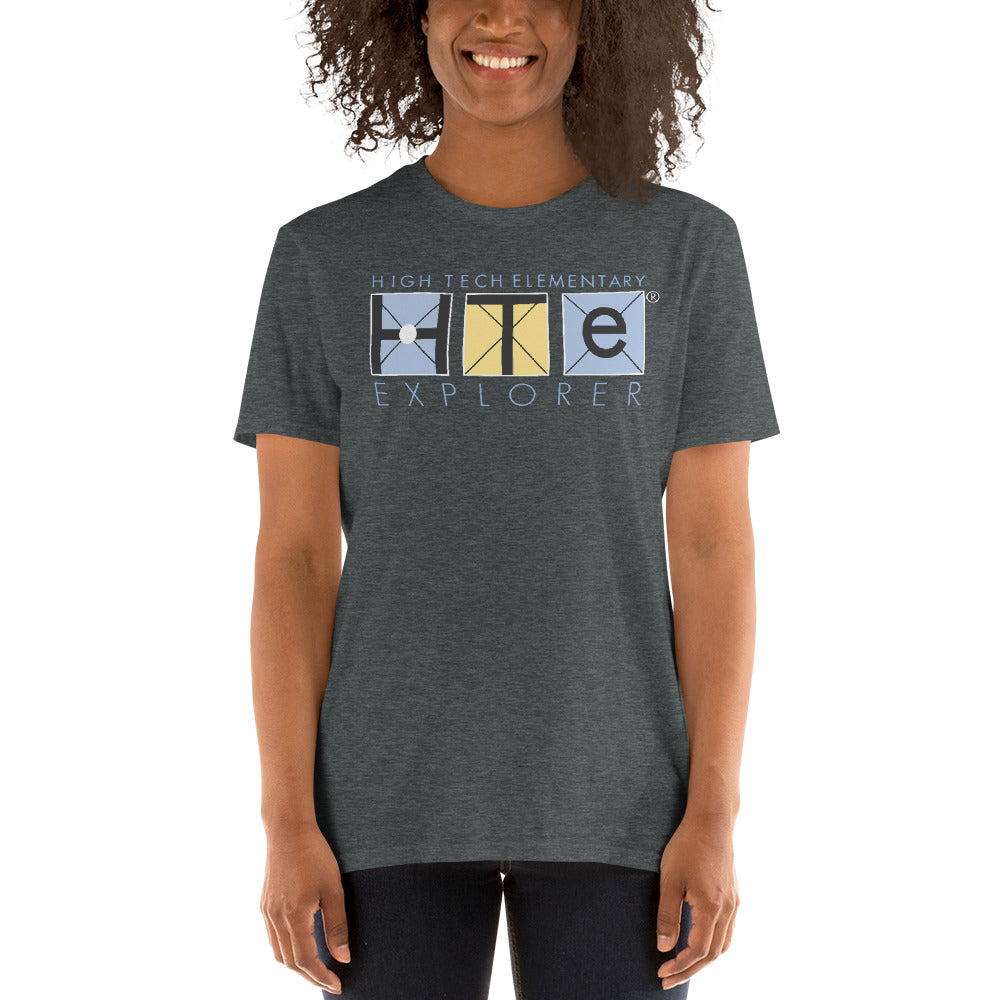 Adult Unisex T-Shirt, Blue Lettering