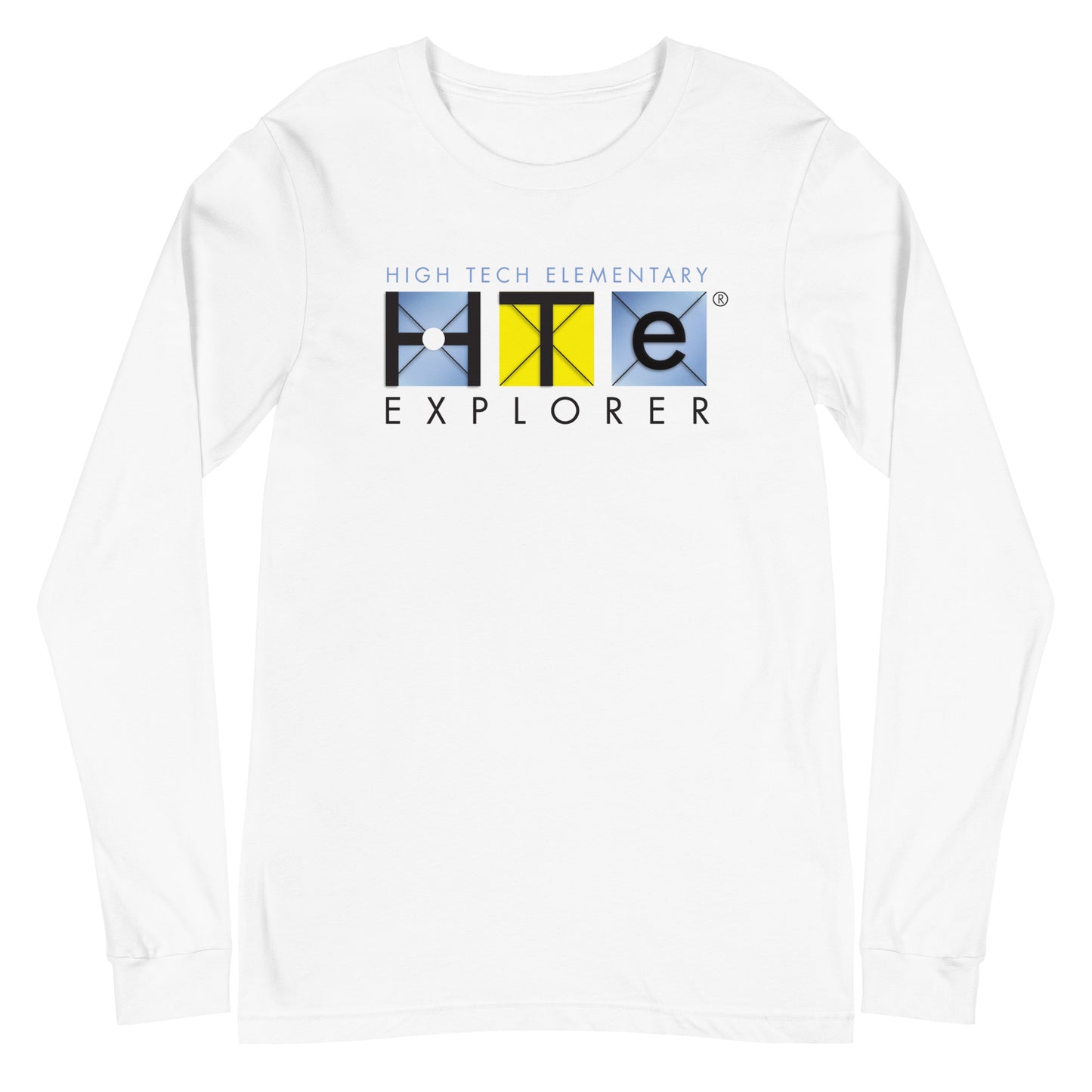 Adult Unisex Long Sleeve Tee, Mixed Lettering