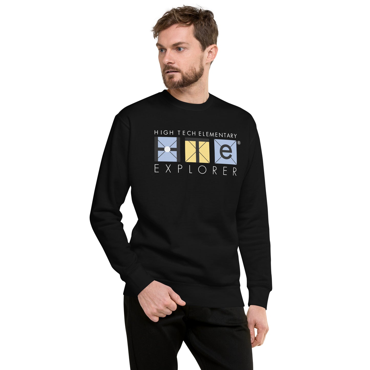 Adult Unisex Premium Sweatshirt, White Lettering